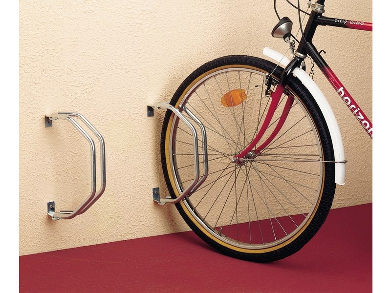 Râtelier 4 vélos au sol - Système Porte-Vélo - Support pour 4 vélos en  acier galvanisé - Râtelier