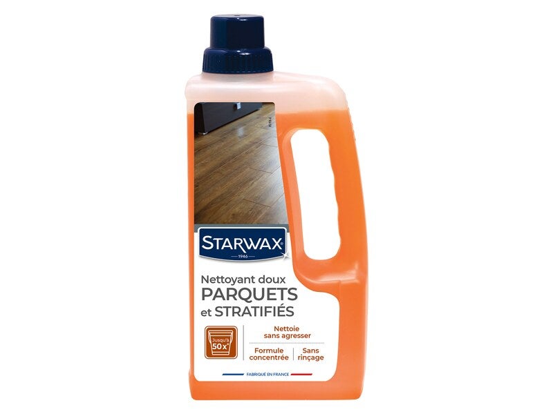 Starwax nettoyant brillant pour parquet et stratifié - 1L