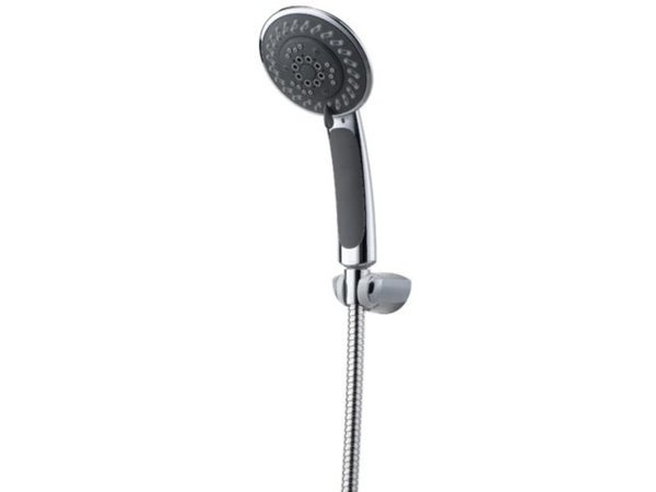 IMO Platine brossé Douchettes et systèmes de douche: Barre de douche avec  curseur