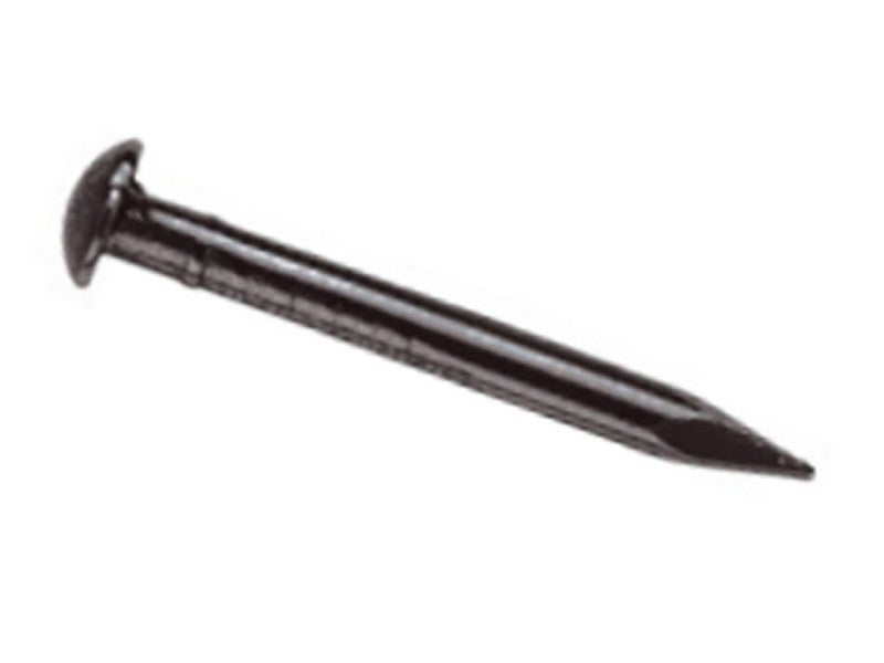 RIKAMA – 30 clous de 40 mm de long – Clous en acier avec tête en laiton de  6 mm pour une utilisation sur le béton, la brique, le plâtre et le