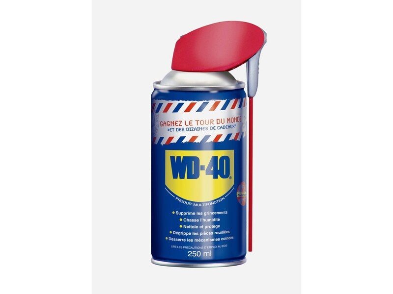 Spray WD-40 Lubrifiant Pour Serrures ML 250 Huile Cadenas Coffre
