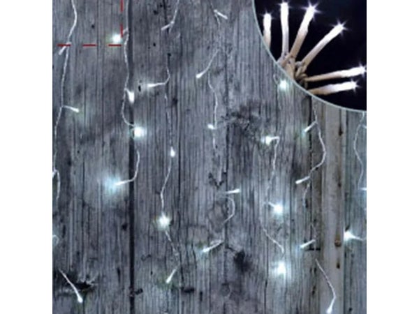 Guirlande lumineuse LED à lumière animée blanc chaud sur secteur - 20 m :  AUTRES MARQUES - botanic®