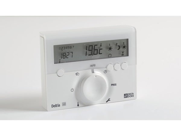 Programmateur radiateur électrique sans fil DELTA DORE Deltia 8.36 + 6  récep