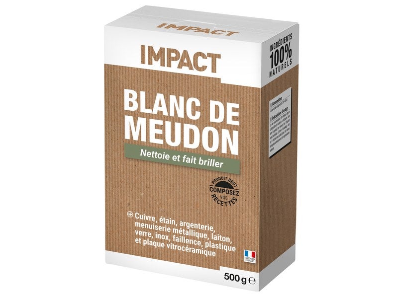 CEMACRE Blanc de Meudon - 1Kg - Fabriqué en Bourgogne - Poudre