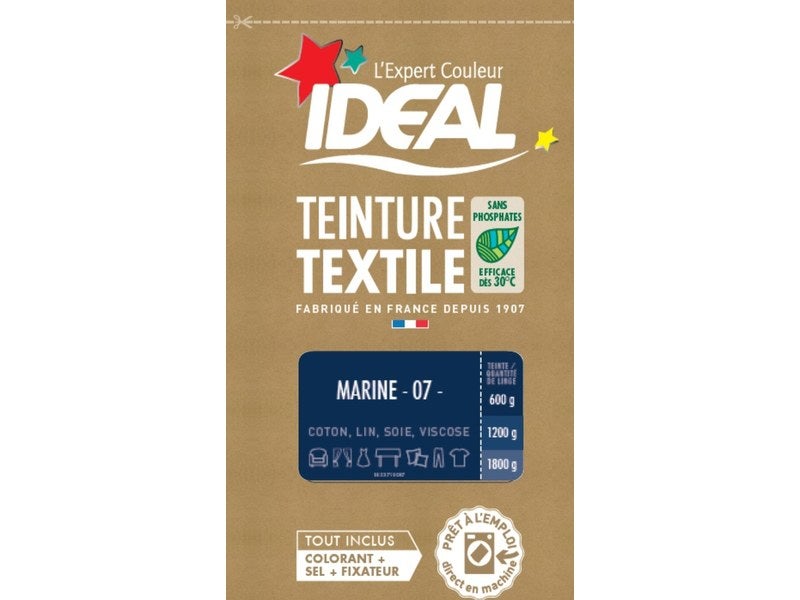 Teinture Textile Marine IDEAL