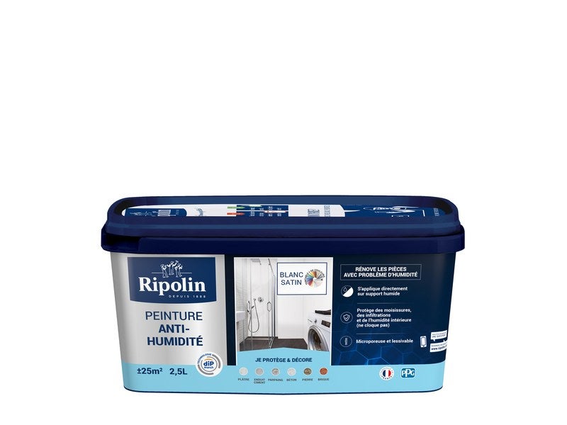 Produit anti-moisissures Rip etanch, RIPOLIN incolore 0.5 l