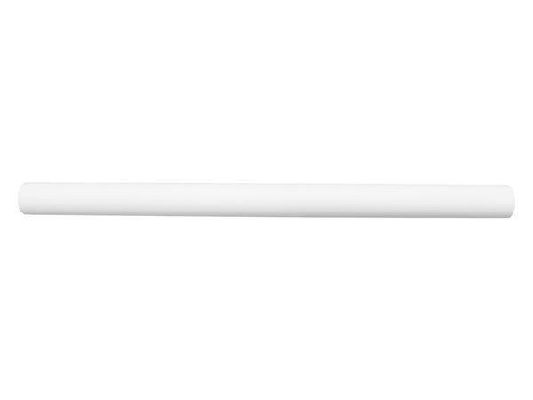2 supports tringle rideau caisson de volet roulant sans perçage Ø20/28 mm  Blanc