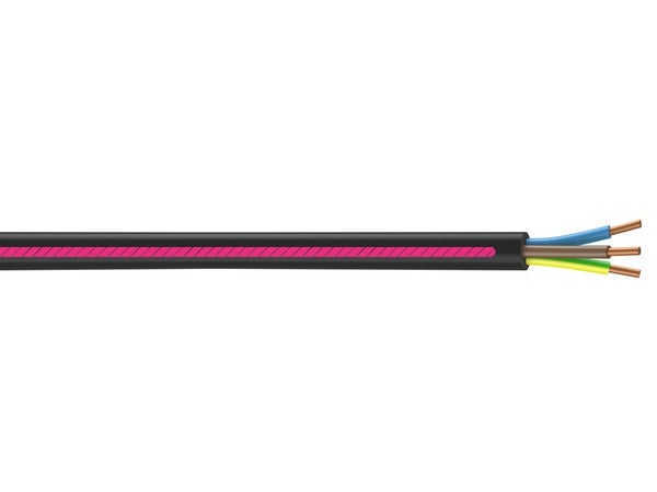 Cable electrique 4x1.5 4 fils 1.5mm2 ø9mm (le mètre) 4x1.5mm2 u