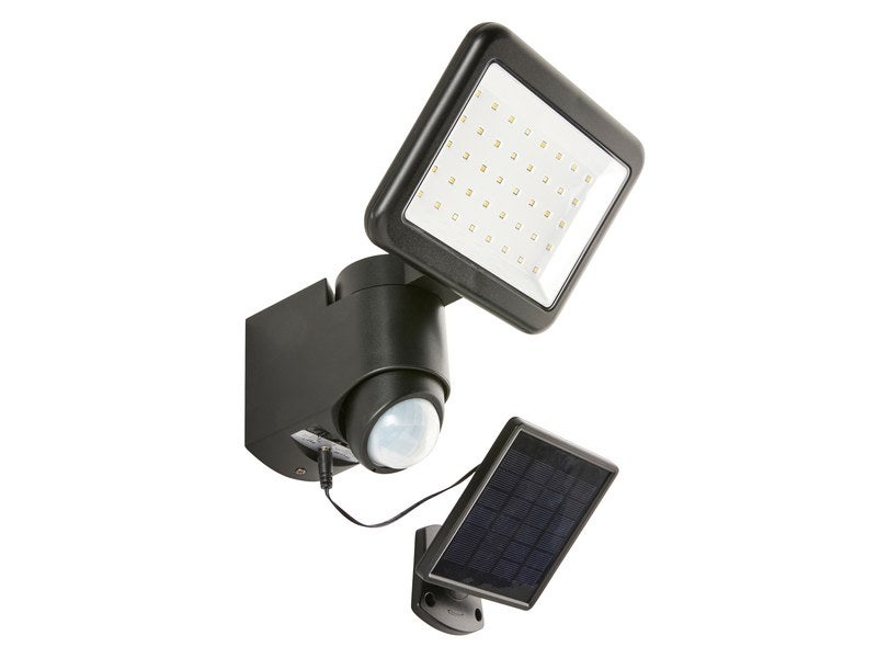 Lampe d'extérieur à LED Solar Brendz Birao avec détecteur de mouvement :  lumière de