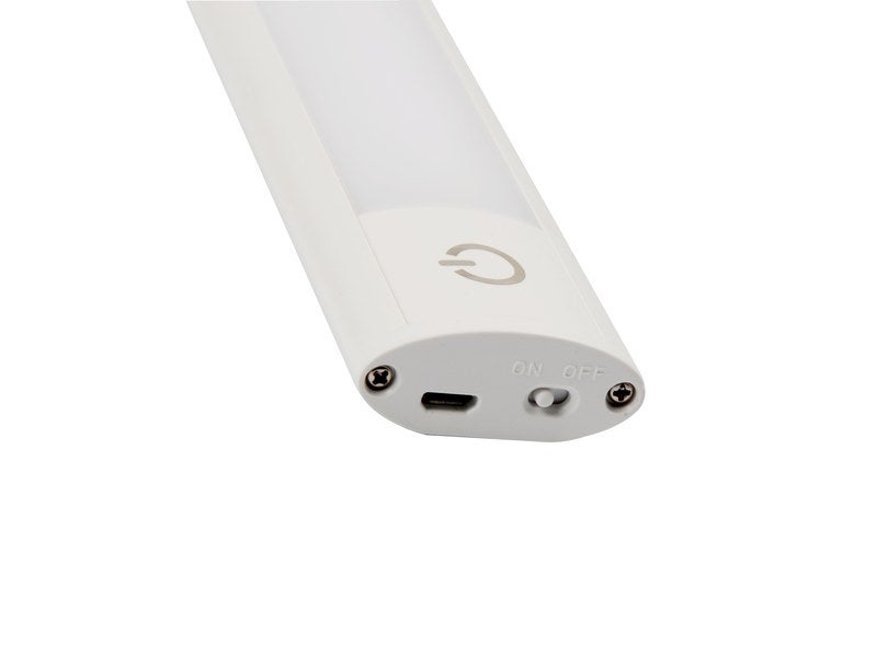 AJW-Reglette LED Cuisine Rechargeable USB, 40cm 72Led Dimmable