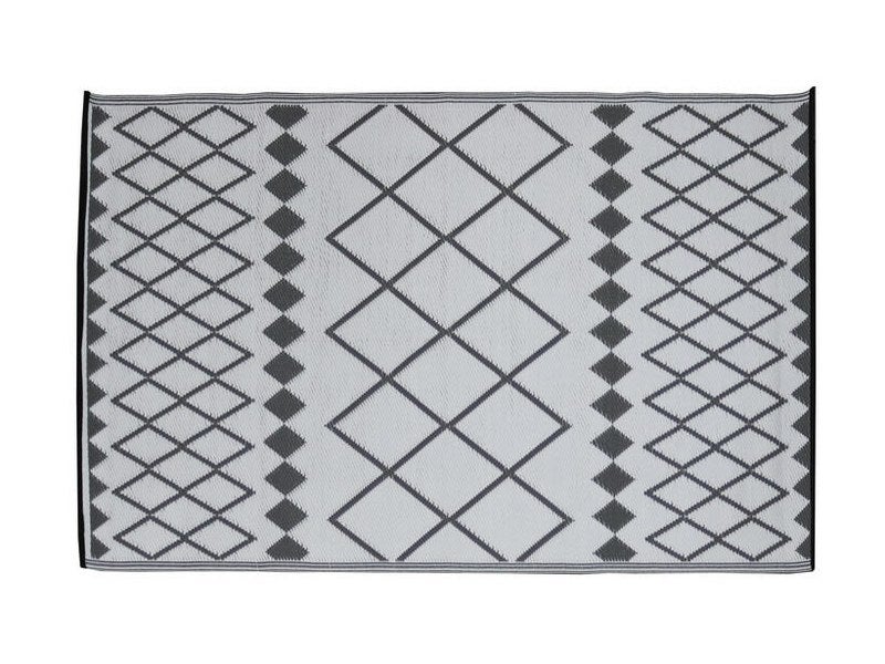 Tapis extérieur gris rectangulaire, l.160 x L.230 cm Cadix