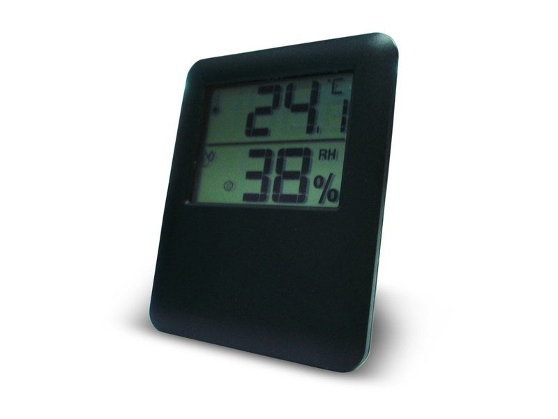 Hygromètre thermomètre analogique - Thermomètre intérieur et hygromètre  intérieur en acier inoxydable Thermomètre domestique