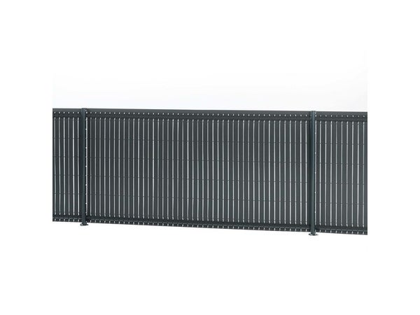 Panneau de grillage rigide 2.5 x 1.02 m Lario Pro 5 mm gris anthracite Ral  7016 FERRO BULLONI, 1241078, Jardin, terrasse et aménagement extérieur