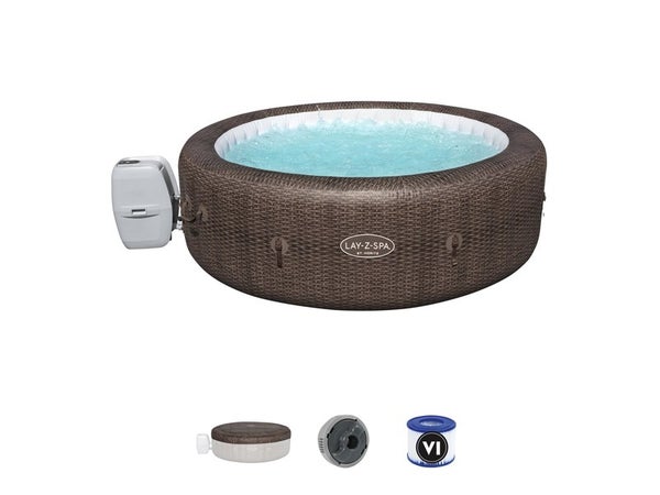 Piscine, bois Pistoche BWT MYPOOL, carré x L.2.26 x l.2.26 x H