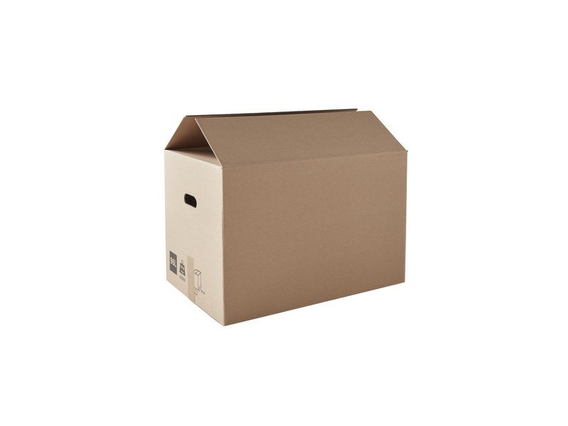 DUNDERGUBBE Carton de déménagement, brun, 64x34x40 cm/80 l - IKEA