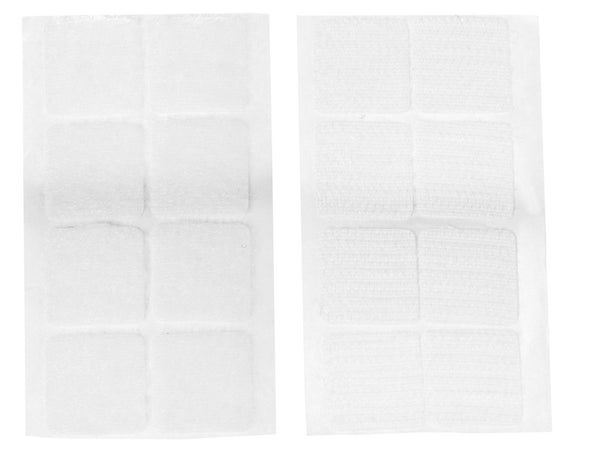 bande auto-agrippante blanche Lg 50 cm largeur 10 cm autocollant / adhésif  - sespdistribution