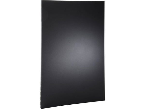 Plaque en métal noir « Attention au chien » Dalmatien 20x25 cm