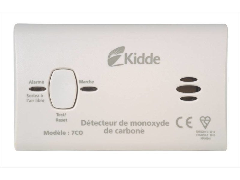 Détecteur Monoxyde de Carbone Kidde K797 : 10 Ans