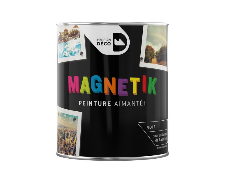 Espacios Peinture Magnetique Noir PROPRIÉTÉS- ESPACIOS MAGNÉTIQUE c