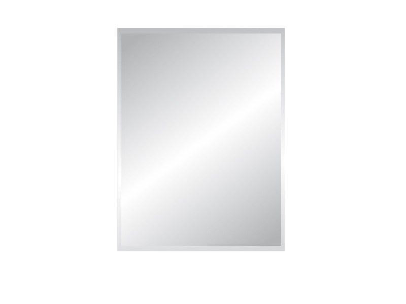 Miroir non lumineux découpé rectangulaire l.60 x L.80.5 cm Biseauté