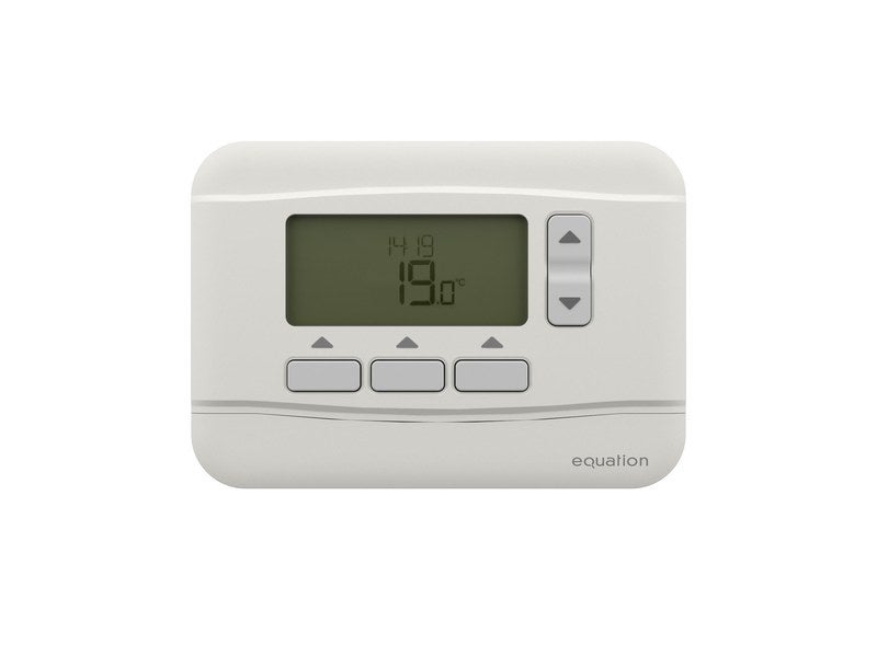 Thermostat programmable filaire pour chauffage ou climatisation