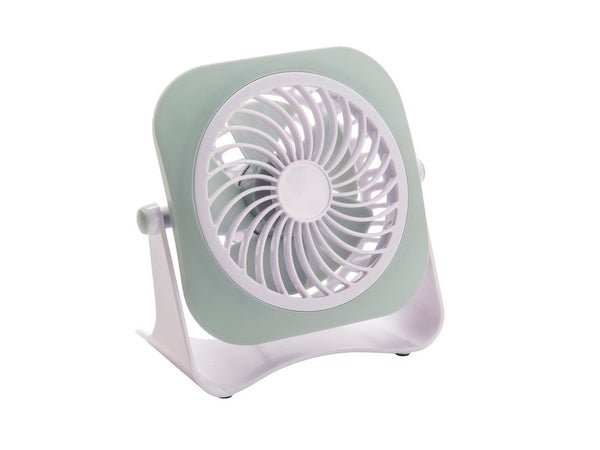 Mini ventilateur de table EQUATION 3 W Diam. 14 cm noir