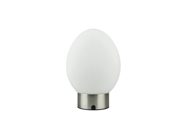 Lampe de chevet, essentiel, verre blanc, INSPIRE 420 lm Tee Touch