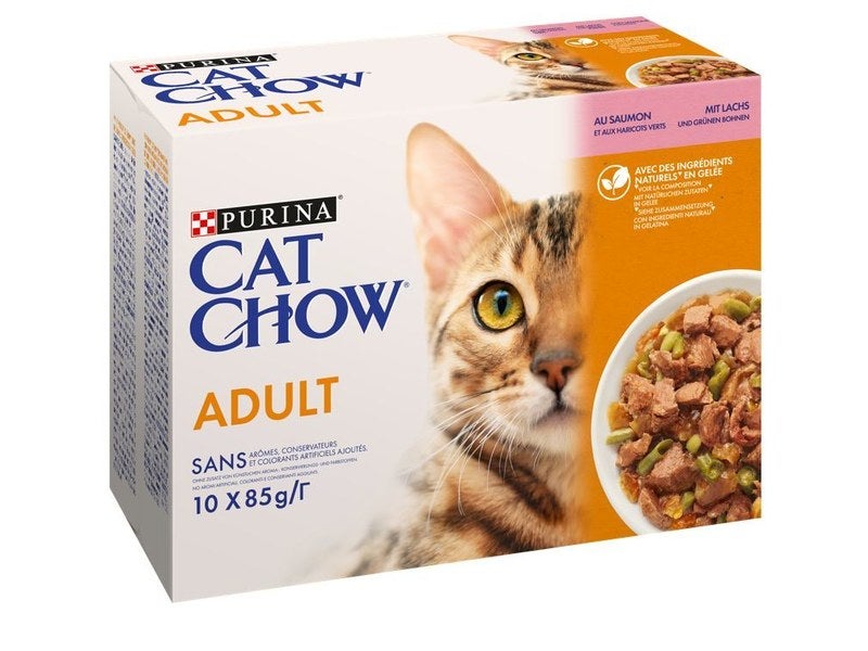 Patée pour chat stérilisé au bœuf Nutri Savour, PURINA, 10 x 85 g