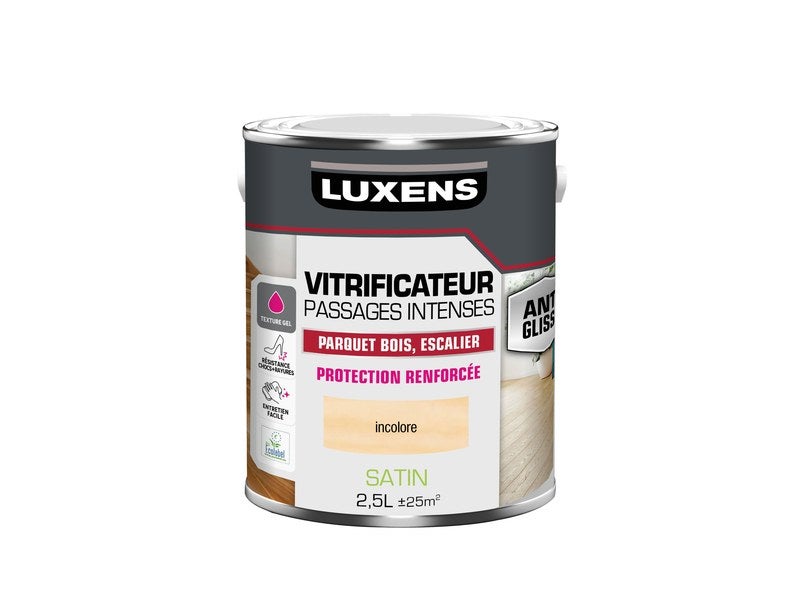 Syntilor - Vitrificateur Escalier Incolore Satiné 0.75L : :  Bricolage