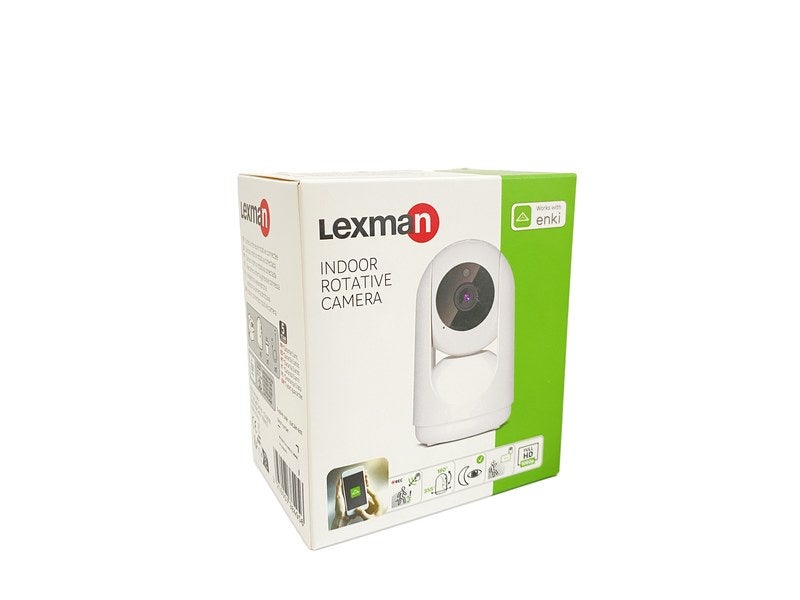 Camera de surveillance interieure motorisee filaire connectee LEXMAN