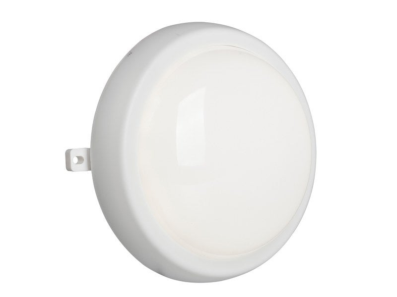 Hublot extérieur LED intégrée rond D.25 cm 1620 Lm blanc Ezy