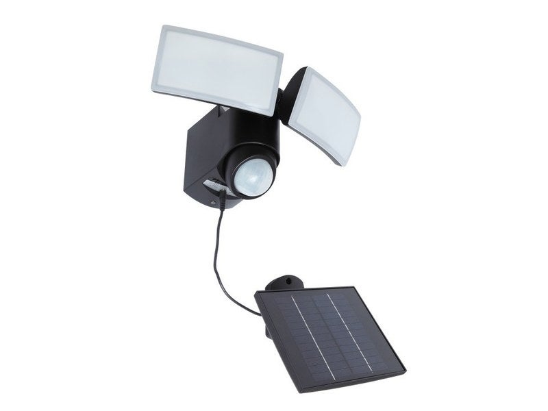 Projecteur LED solaire : Projecteur LED solaire extérieur - ALUSON
