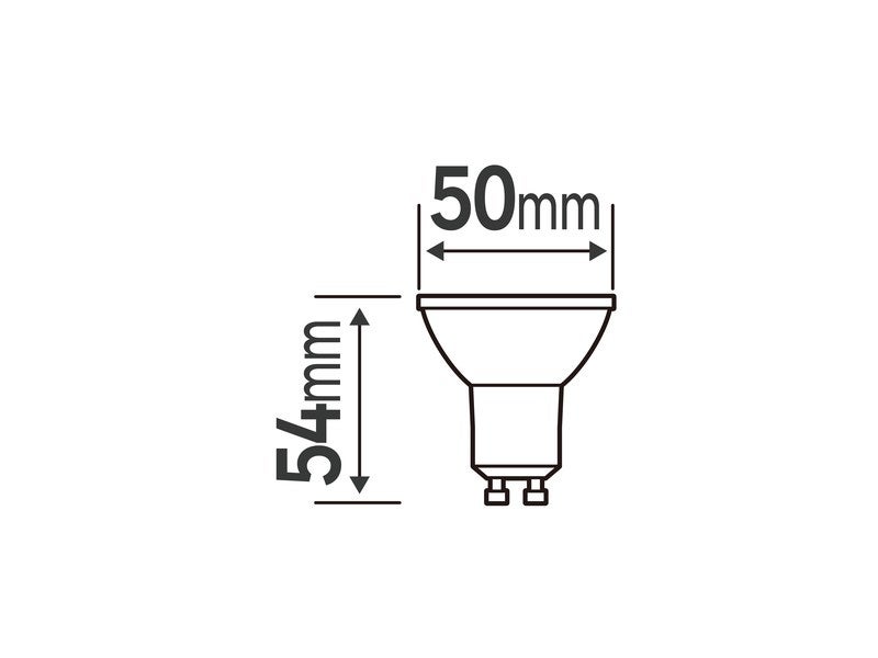 Ampoule Connectée Réflecteur GU10 Blanc & Couleurs Lexman - Enki