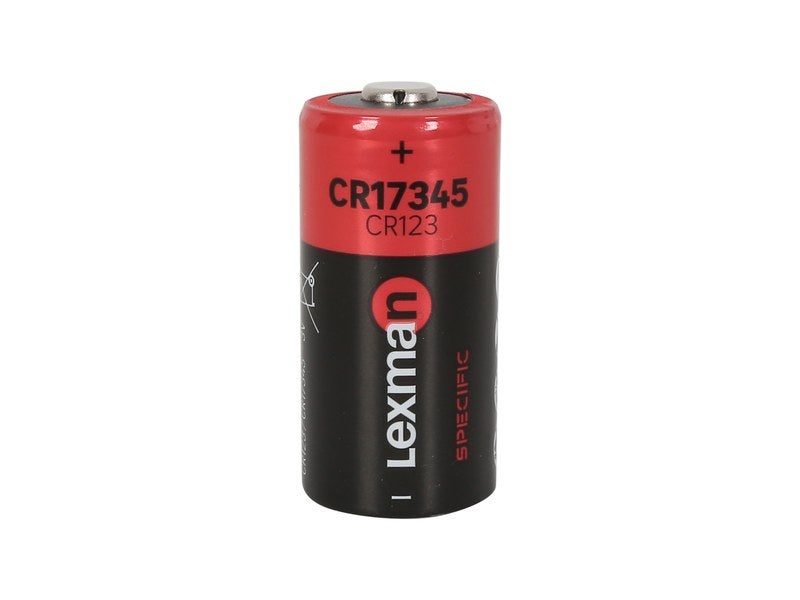 Pile lithium cr123a pour alarme au meilleur prix