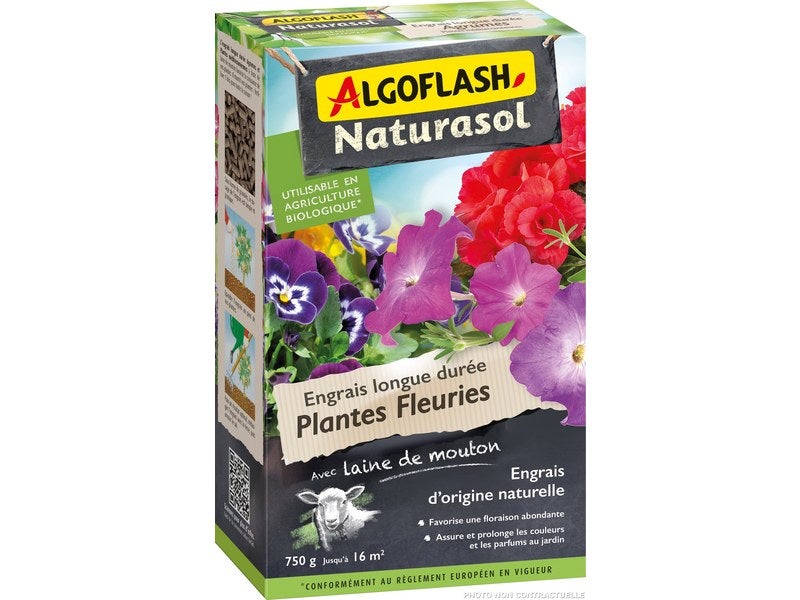 Engrais Plantes Vertes Et Fleuries Algoflash - Déco du Jardin à Reims