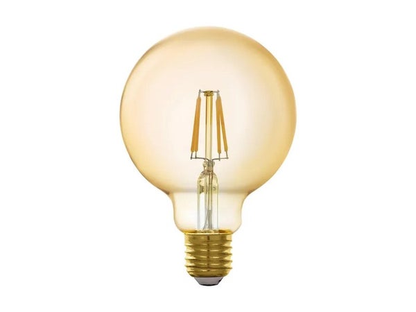 Ampoule rétro design LED Edison F2 bougie 3W, douille E14