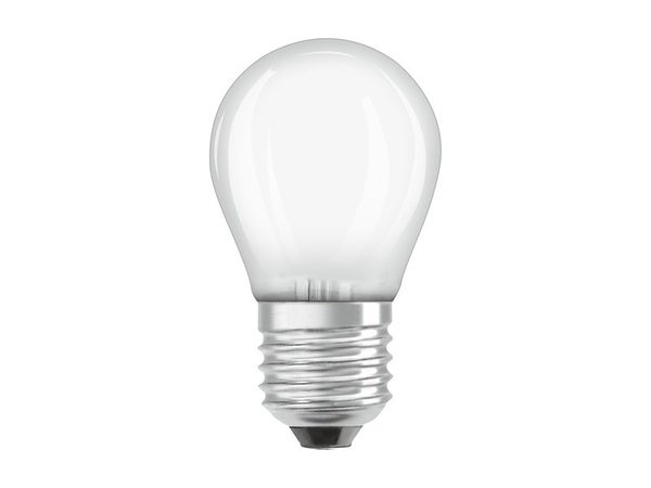 Ampoule E27 forme Sphérique Blanc-chaud Dépolie 40W x1 SIMPL : l