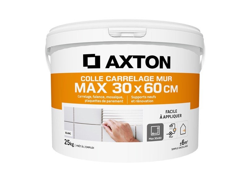 Colle papier peint Pâte tous types AXTON, 5 kg