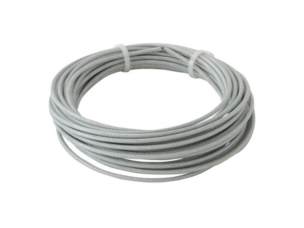 Weploda 24 Pièces serre cable acier 3mm, serre cable inox, tendeur