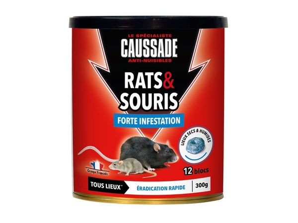 Lot de 2 Tapette à rat Souris Mulots - Piège à Rats Rongeurs