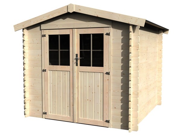 Maison en carton pour l'interieur - Cabane enfant, H 88cm, blanc a