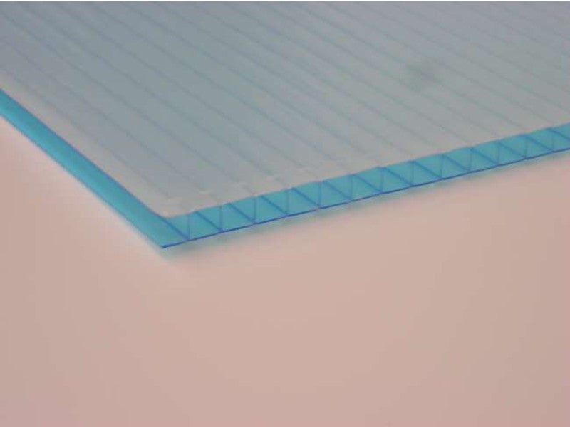Plaque polycarbonate alvéolaire 2 x 0.98m en épaisseur 10mm